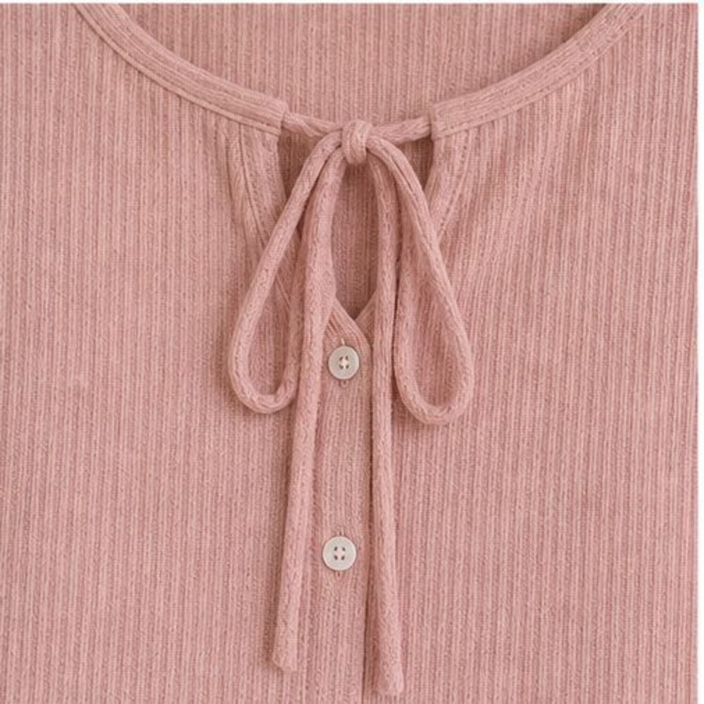 Blush Ruffle Blouse - Picture 4 of 6